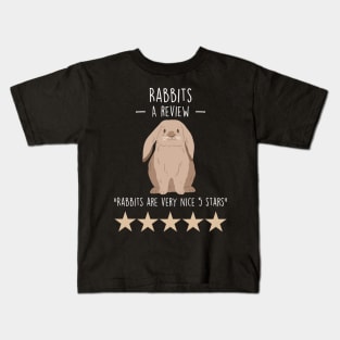 Rabbit Review Kids T-Shirt